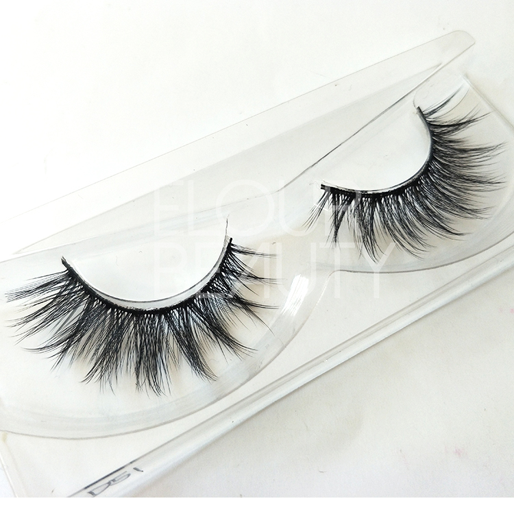 Wholesale 3D faux mink volume false lashes manufacturer ED49